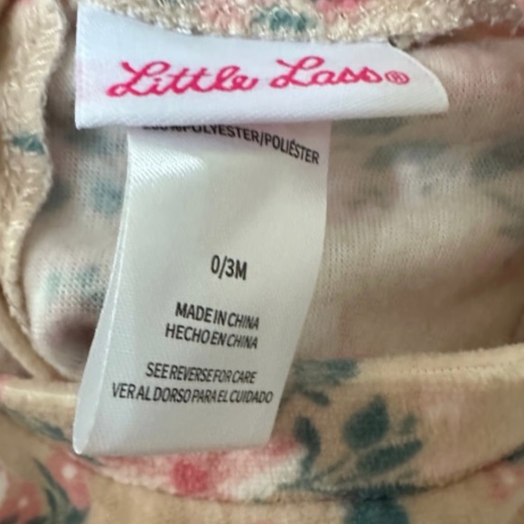 Bundle 0-3 month girls sweat suit sets - Picture 2 of 4